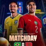WC26: Brazil vs Morocco