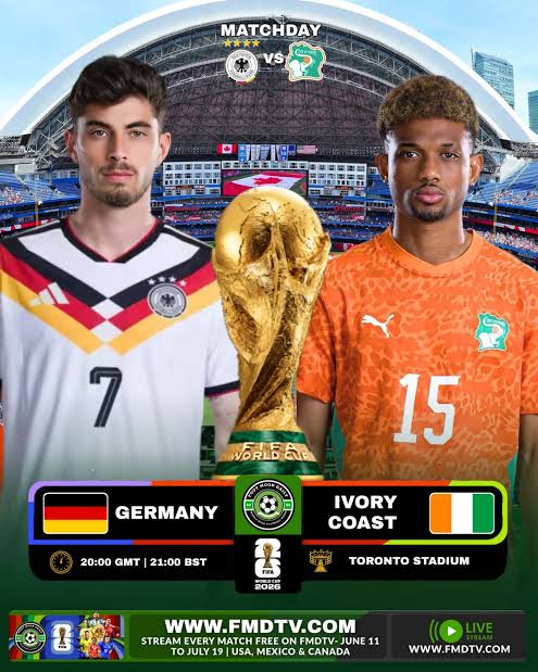 WC26: Germany vs Ivory Coast