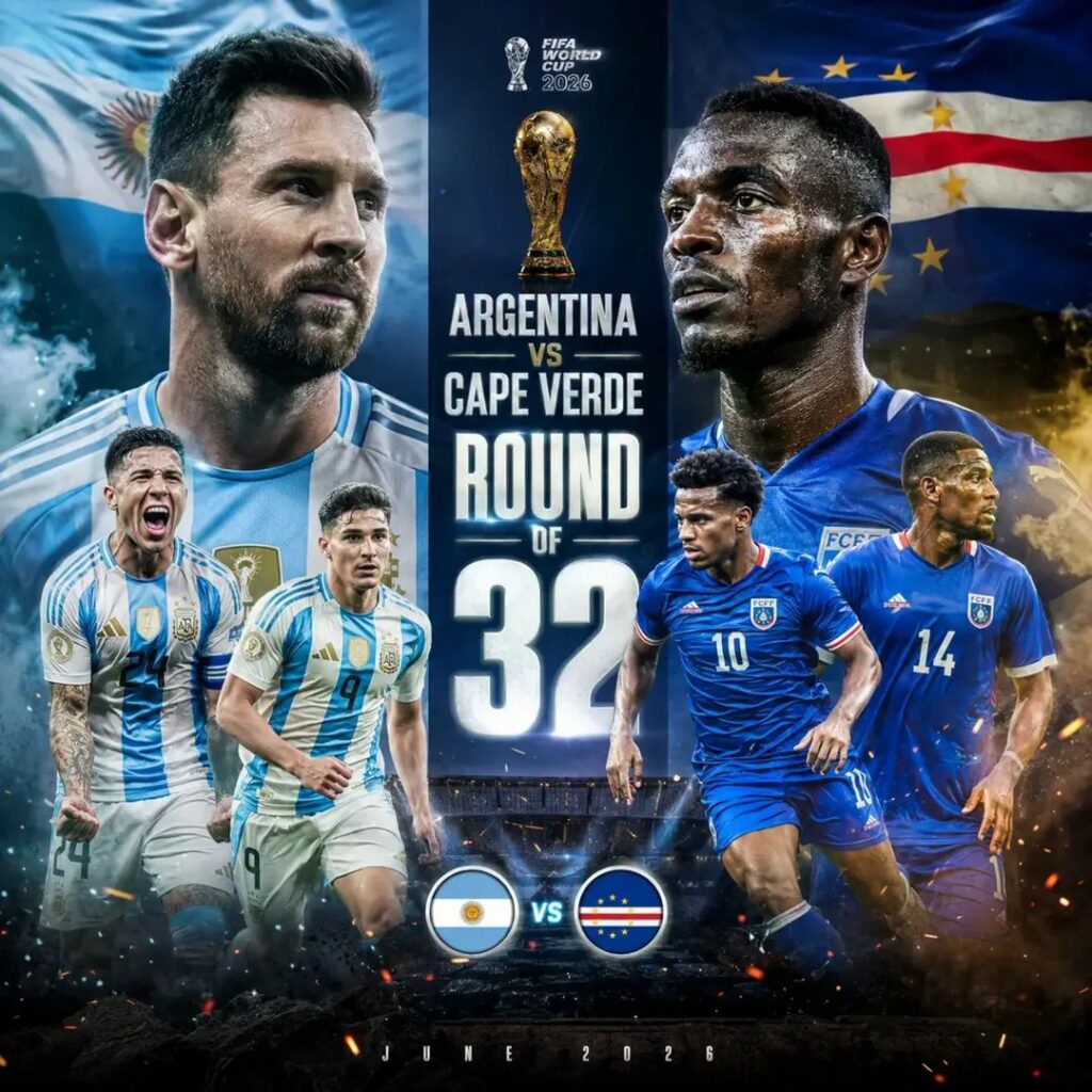 WC26 (K.O): Argentina vs Cape Verde