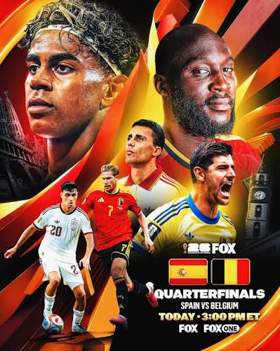 WC26 (K.O): Spain vs Belgium