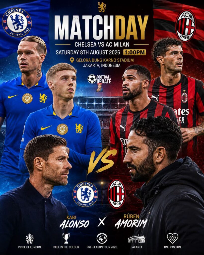 Friendly: Chelsea vs AC Milan